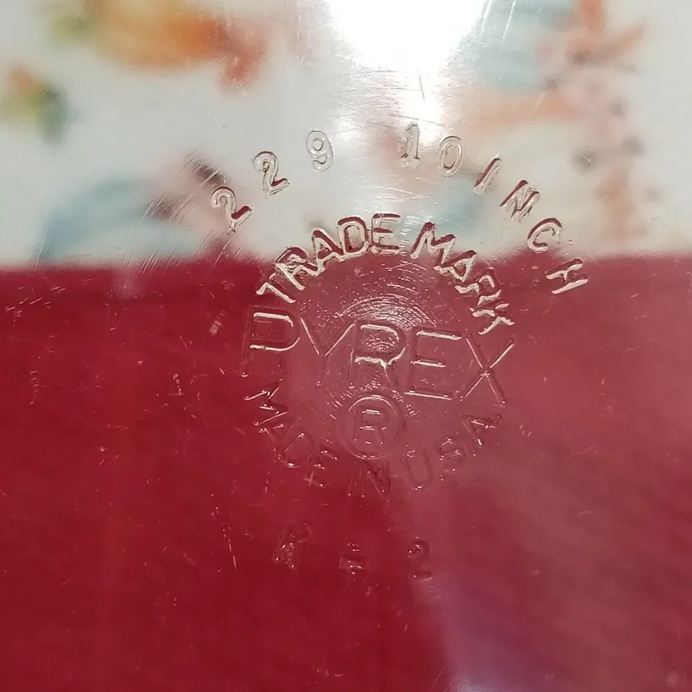 Pyrex 229 Pie Plate 10